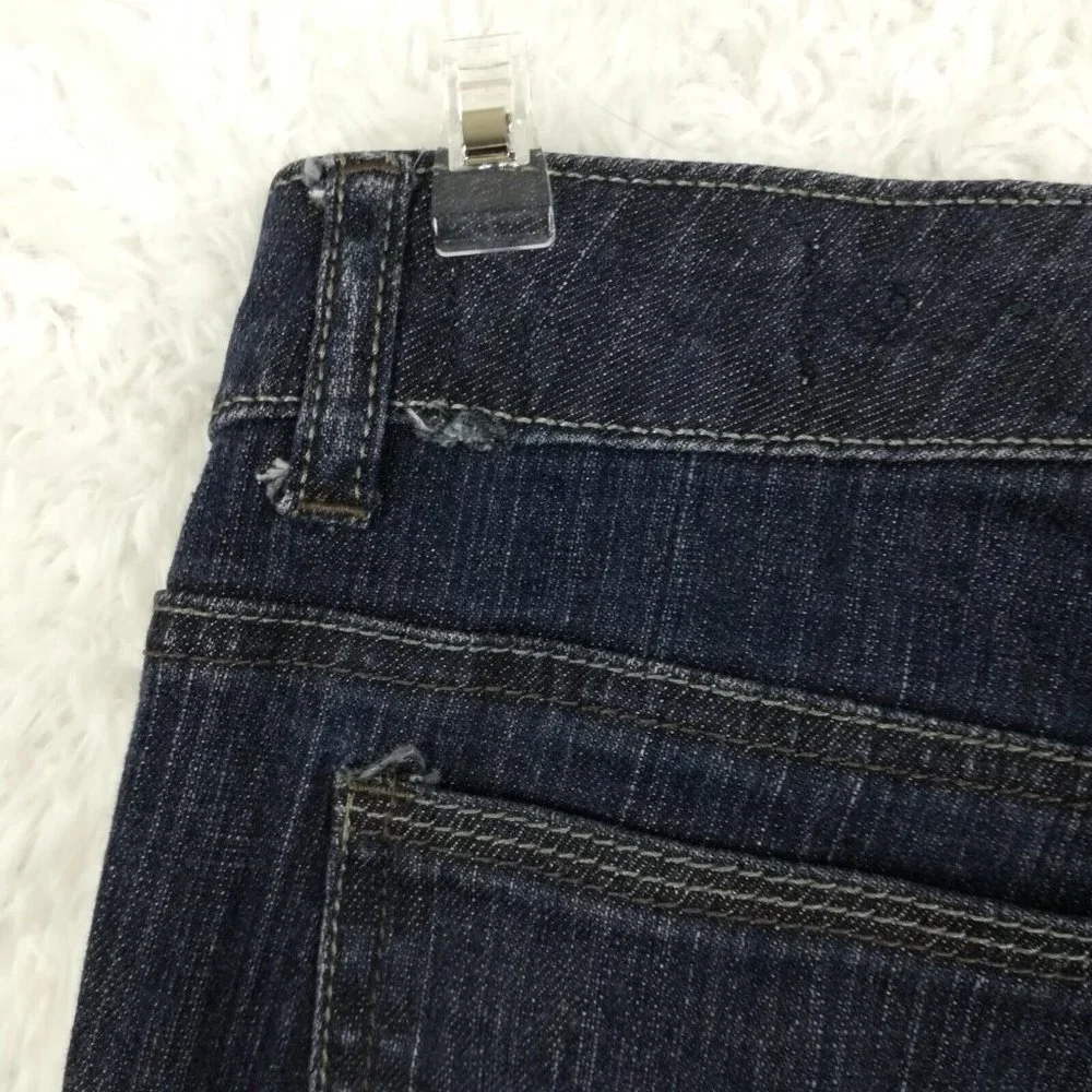 Tommy Hilfiger Women Jeans Bootcut‎ Blue Denim Dark Wash Low Rise 6